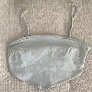 Zara Light Gray Women's Intimate Top